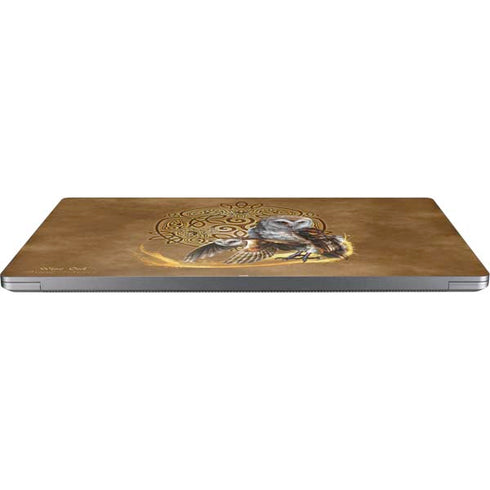 Brigid Ashwood Owl Celtic Knot Universal Laptop 15in (12.2 x 8.8in) Skin